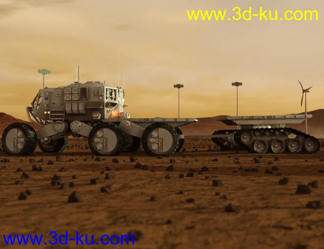 Romulus-01 Rover模型的图片4