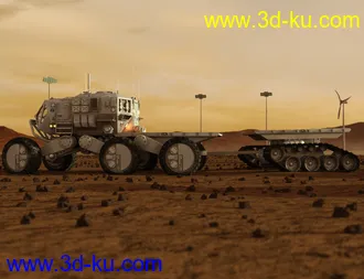 3D打印模型Romulus-01 Rover的图片