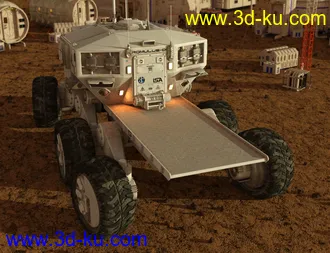 3D打印模型Romulus-01 Rover的图片