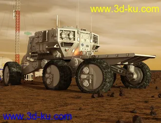 3D打印模型Romulus-01 Rover的图片