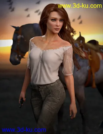 Rory HD for Genesis 8 Female模型的图片3