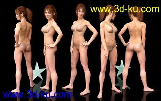 3D打印模型Rory HD for Genesis 8 Female的图片