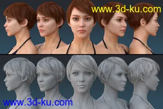 3D打印模型Rory HD for Genesis 8 Female的图片