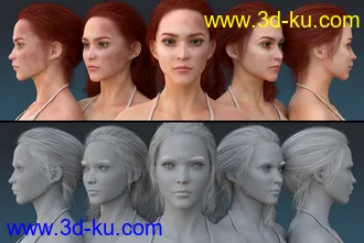 Rory HD for Genesis 8 Female模型的图片12