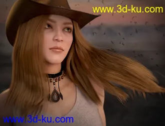 3D打印模型Rory HD for Genesis 8 Female的图片