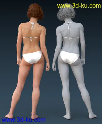 3D打印模型Rory HD for Genesis 8 Female的图片