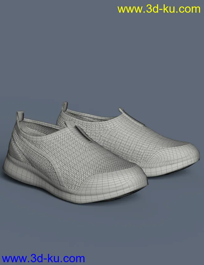 S3D Casual Sneakers for Genesis 8 Female(s)模型的图片9