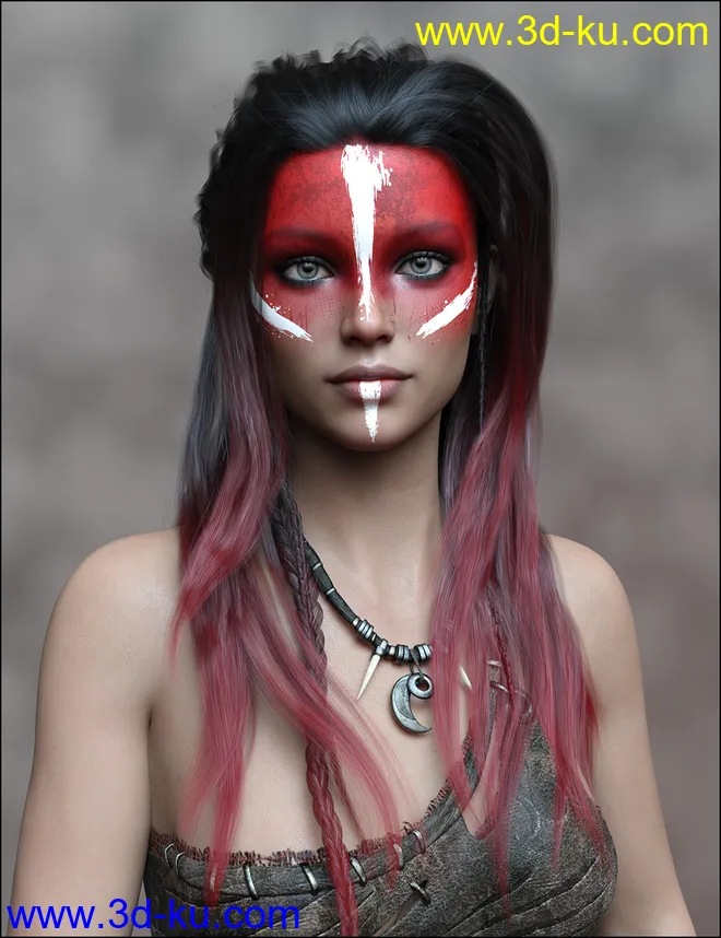 SASE Nevaeh for Genesis 8 Female模型的图片3