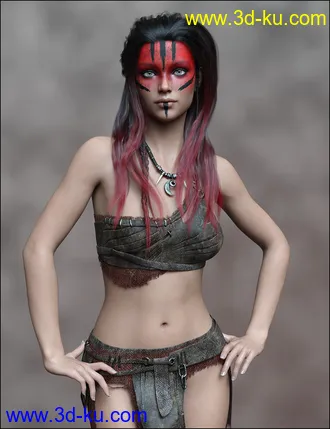 3D打印模型SASE Nevaeh for Genesis 8 Female的图片