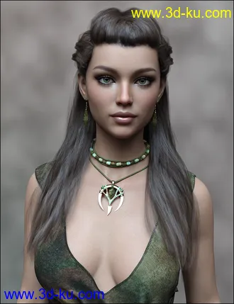 3D打印模型SASE Nevaeh for Genesis 8 Female的图片