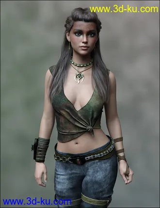 3D打印模型SASE Nevaeh for Genesis 8 Female的图片