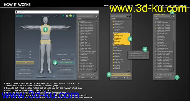 Shape Gen for Genesis 3 and 8模型的图片2