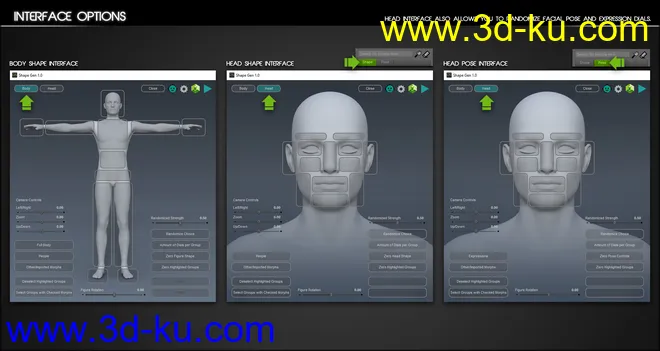 Shape Gen for Genesis 3 and 8模型的图片3