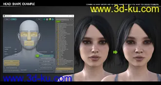 3D打印模型Shape Gen for Genesis 3 and 8的图片