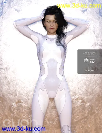 3D打印模型Shimuzu's Evah Poses for Monique 8 and Victoria 8的图片