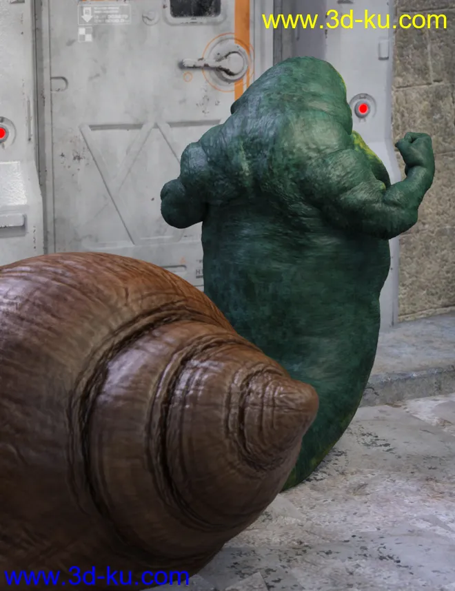 Sluggo for Bullwarg HD模型的图片3