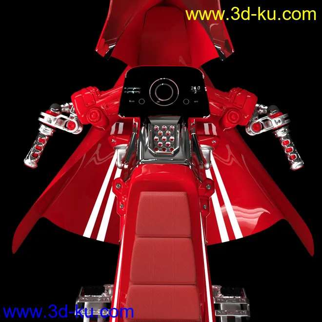 Speeder Bike and Outfit for Genesis 8 Female(s)模型的图片5