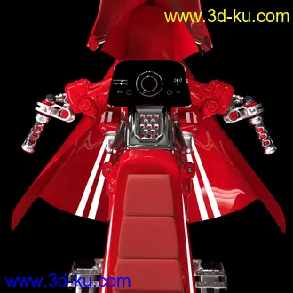 3D打印模型Speeder Bike and Outfit for Genesis 8 Female(s)的图片