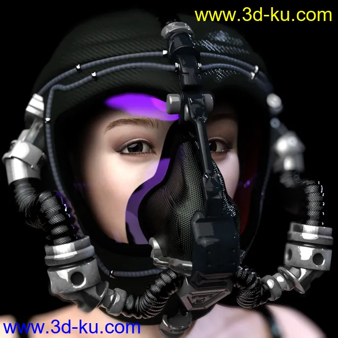 Speeder Bike and Outfit for Genesis 8 Female(s)模型的图片7