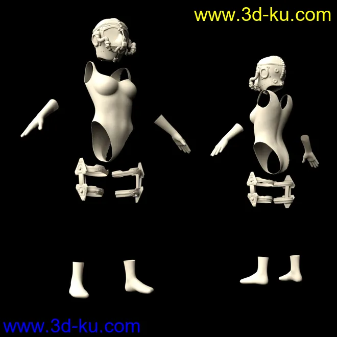 Speeder Bike and Outfit for Genesis 8 Female(s)模型的图片12