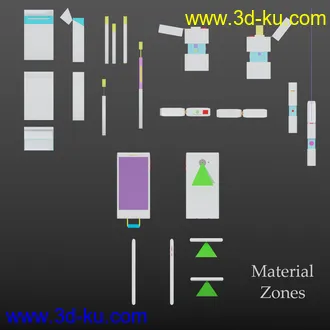 3D打印模型SpyStuff Props and Poses for Genesis 8的图片