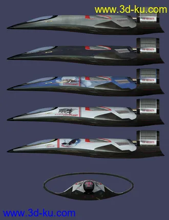 3D打印模型Star Fury MKII的图片