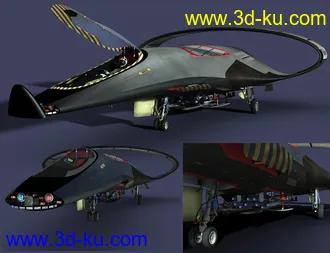 3D打印模型Star Fury MKII的图片