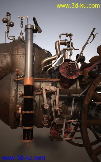 3D打印模型Steam Buggy的图片