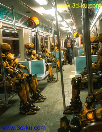 3D打印模型Subway Tunnel Environment的图片