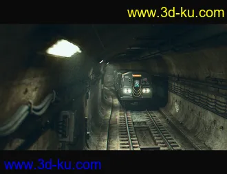 Subway Tunnel Environment模型的图片10