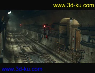 Subway Tunnel Environment模型的图片13