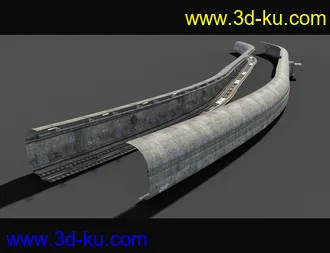 3D打印模型Subway Tunnel Environment的图片