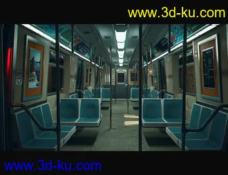 Subway Tunnel Environment模型的图片16