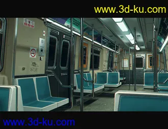 3D打印模型Subway Tunnel Environment的图片
