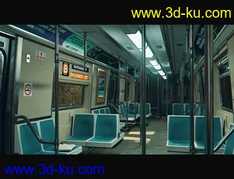 3D打印模型Subway Tunnel Environment的图片