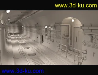 Subway Tunnel Environment模型的图片25