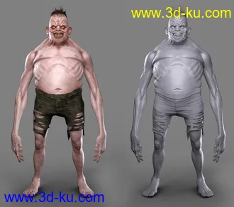 3D打印模型Summer Camp Killer HD for Genesis 8 Male的图片