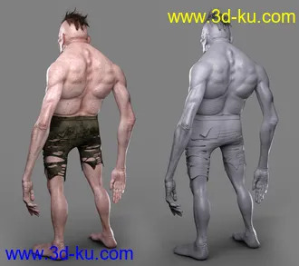 3D打印模型Summer Camp Killer HD for Genesis 8 Male的图片
