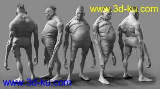 3D打印模型Summer Camp Killer HD for Genesis 8 Male的图片