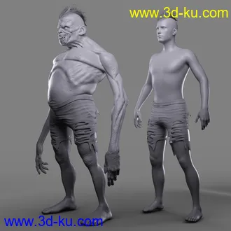 3D打印模型Summer Camp Killer HD for Genesis 8 Male的图片