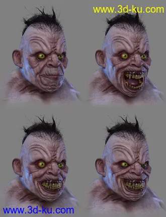 3D打印模型Summer Camp Killer HD for Genesis 8 Male的图片