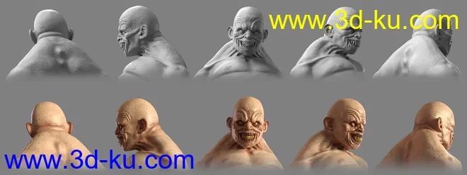 Summer Camp Killer HD for Genesis 8 Male模型的图片16