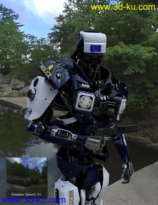 Summer Quarry - Complete HDRI Environment模型的图片6