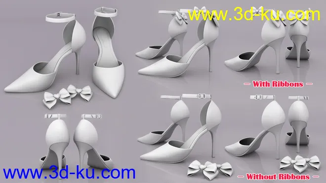 SVM's Separate High Heels for Genesis 8 Female(s)模型的图片14