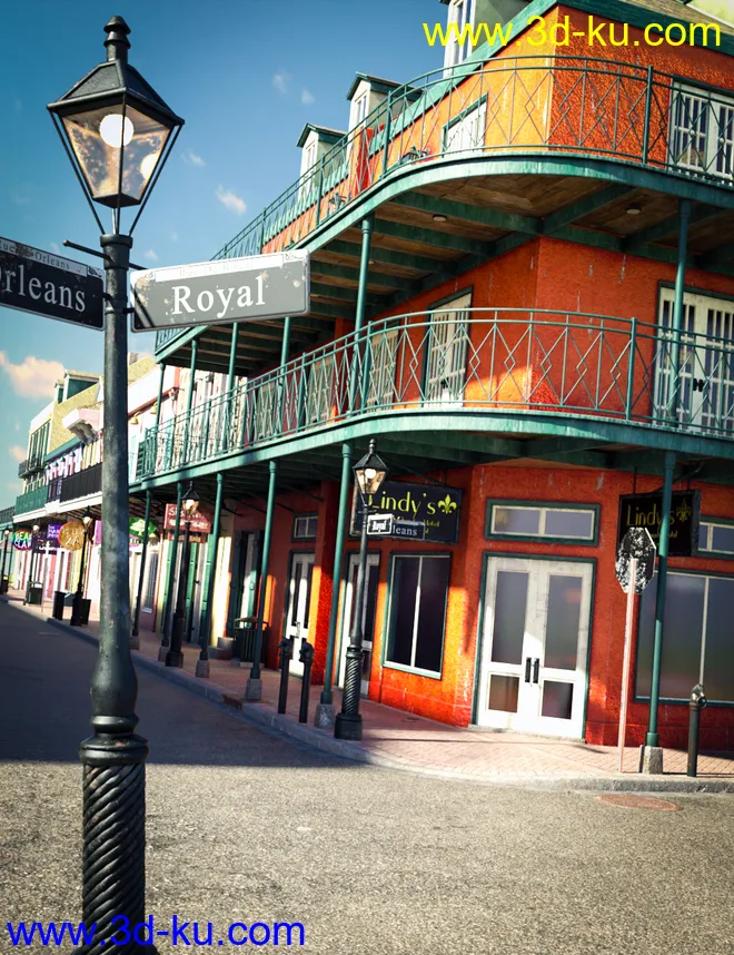 SW French Quarter - Lindy's Corner模型的图片1