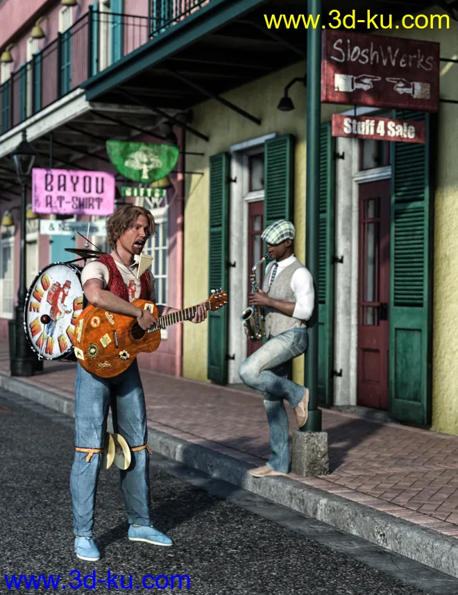 SW French Quarter - Lindy's Corner模型的图片4