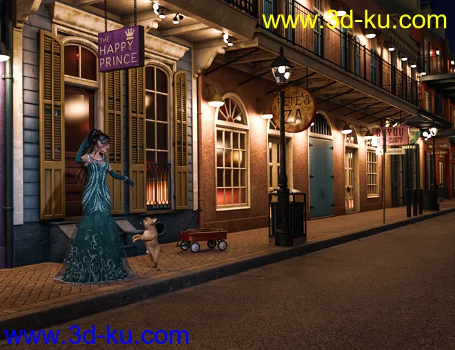 SW French Quarter - Lindy's Corner模型的图片5