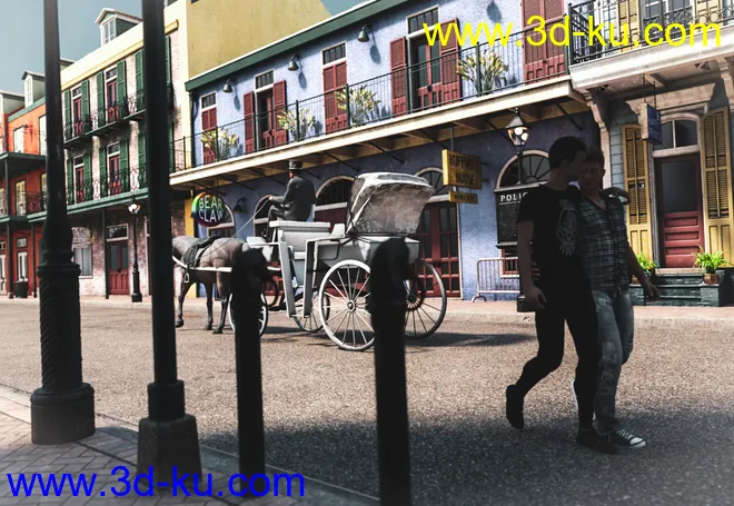 SW French Quarter - Lindy's Corner模型的图片6