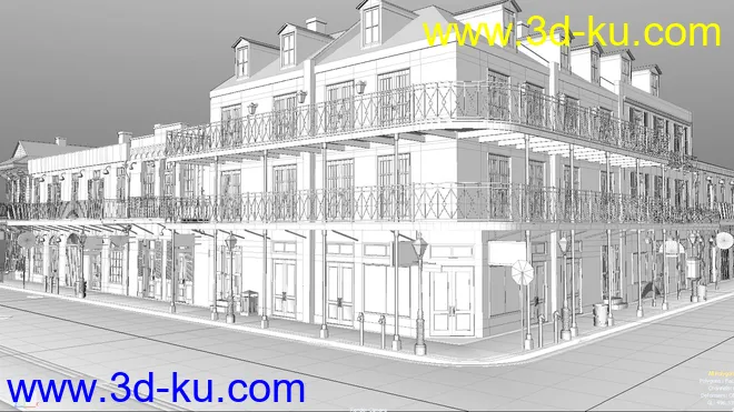 SW French Quarter - Lindy's Corner模型的图片10