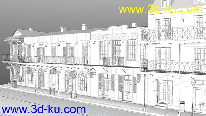 SW French Quarter - Lindy's Corner模型的图片11